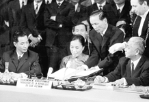 Hiệp định Pari - thắng lợi có ý nghĩa chiến lược dẫn đến đại thắng mùa Xuân năm 1975, giải phóng miền Nam, thống nhất đất nước